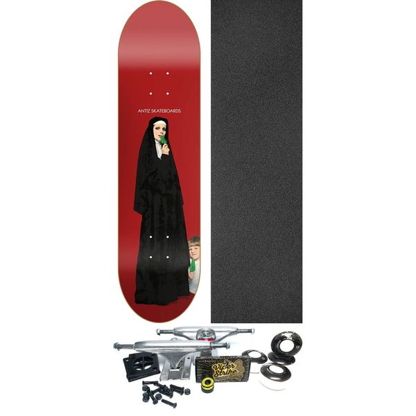 Antiz Skateboards Music Deviants Skateboard Deck - 8" x 31.44" - Complete Skateboard Bundle